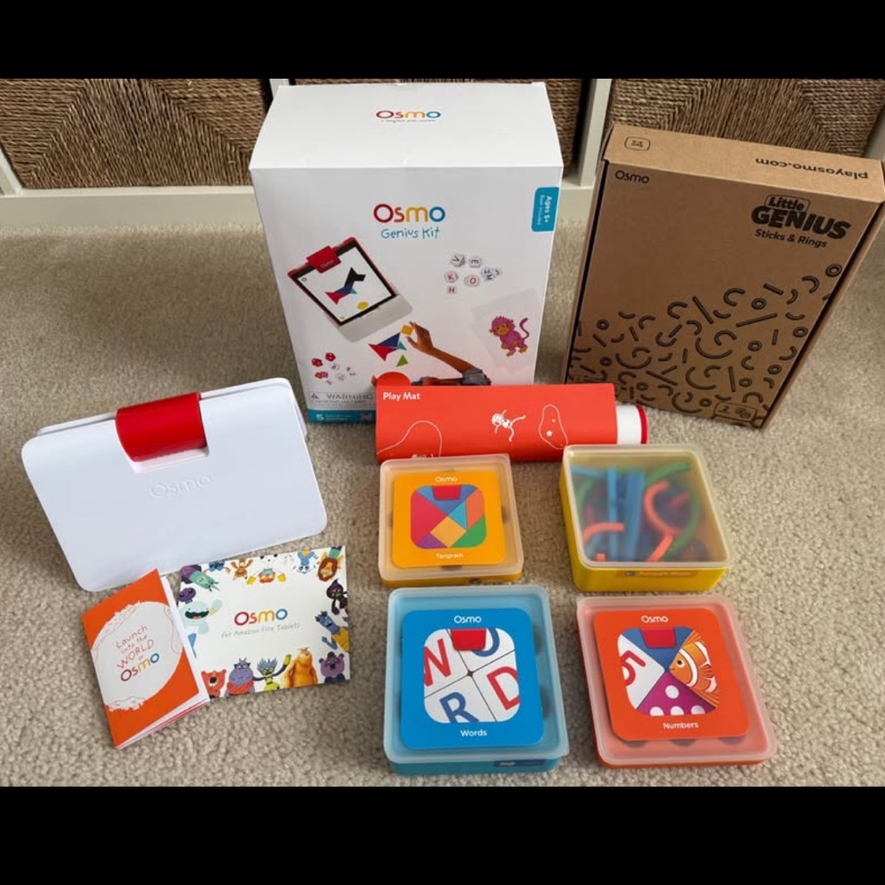 Osmo Genius Kit and Sticks & Rings Sets